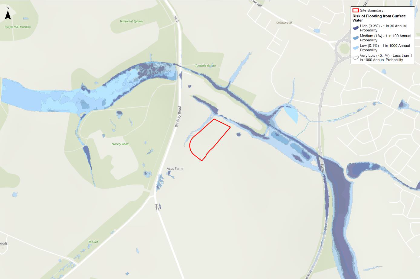 North - Surface Water